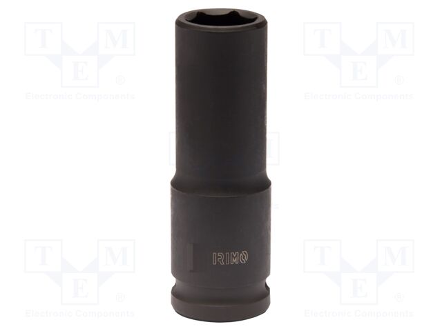 Cap; 6-angles,socket spanner,impact; HEX 17mm; 3/8"; 63mm; long