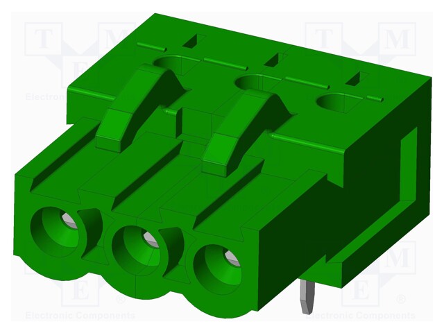 Connector: pluggable terminal block; socket; female; angled 90°