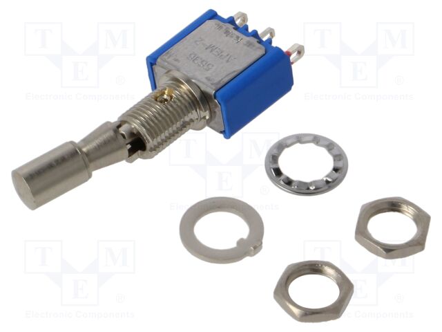 Toggle Switch, On-Off, SPDT, Non Illuminated, 5000 Series, Panel Mount, 6 A