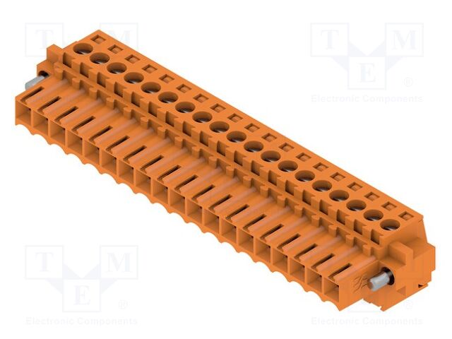 Connector: pluggable terminal block