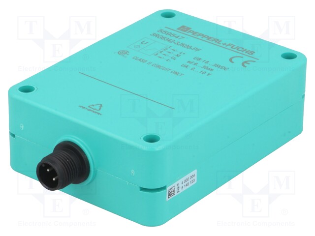 Sensor: ultrasonic; Range: 60÷300mm; 0-10V analogue; 0÷55°C; PIN: 4