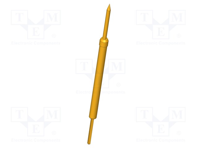 Needle-like test probe; Operational spring compression: 4.8mm