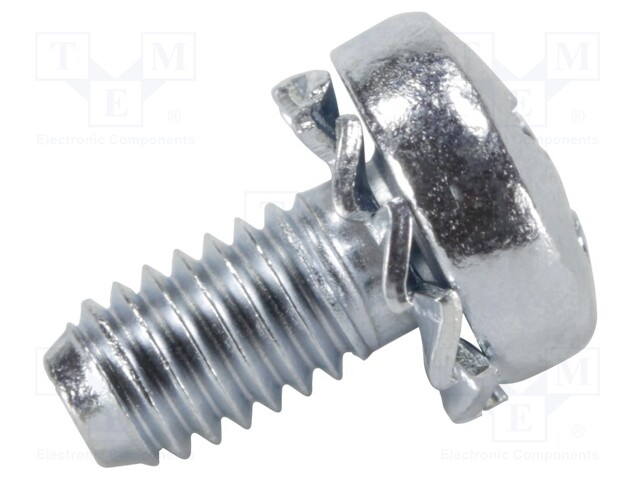 DIN-Power earth screw M4X8