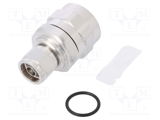 Plug; N; male; straight; 50Ω; AVA5-50,AVA5-50FX,FXL-780; clamp