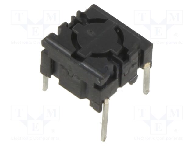 Microswitch TACT; SPST; Pos: 2; 0.05A/24VDC; THT; none; 6.5N; 6.4mm