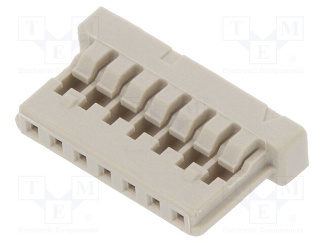 Connector: wire-board; DF14; plug; female; straight; w/o contacts