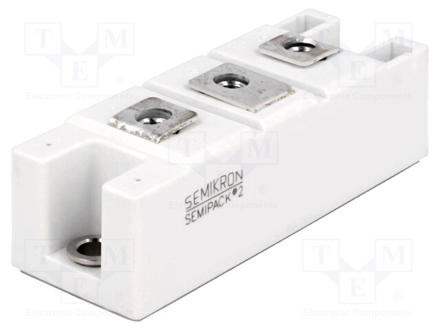 Module: diode; double series; 1.6kV; If: 160A; SEMIPACK2; V: A23