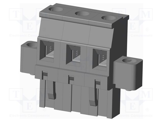 Connector: pluggable terminal block; plug; female; angled 90°