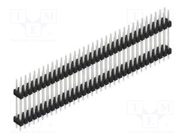 Connector: pin strips; pin header; male; PIN: 68; 2.54mm; THT; 2x34