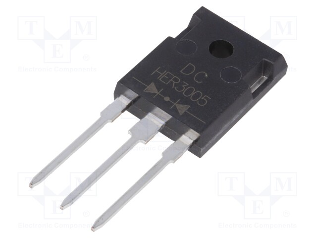Diode: rectifying; THT; 400V; 30A; Package: tube; TO3P; 75ns