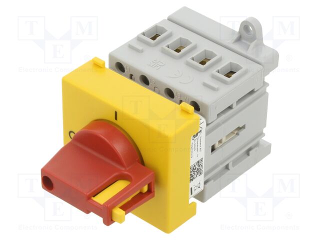 Switch-disconnector; Poles: 3+N; DIN,on panel; 16A; 3LD2; -25÷55°C