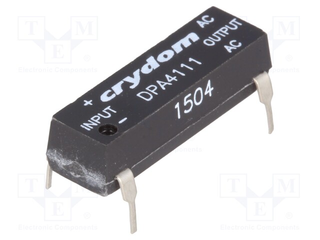 Relay: solid state; Icntrl:10÷35mA; 1A; 20÷140VAC; THT; DIP