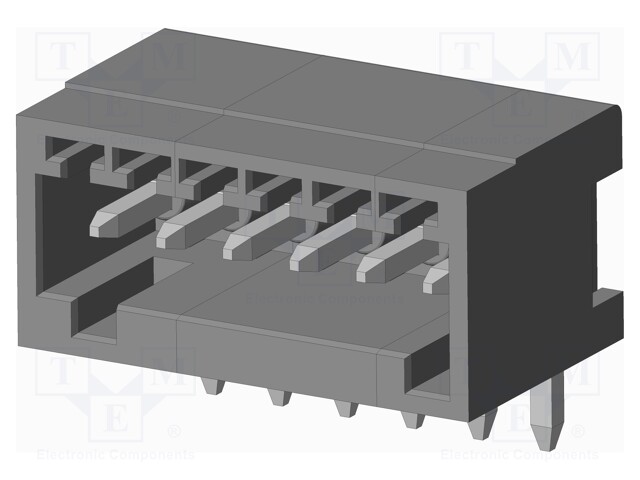Connector: pluggable terminal block; socket; male; on PCBs