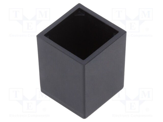 Enclosure: designed for potting; X: 12mm; Y: 12mm; Z: 15mm; ABS