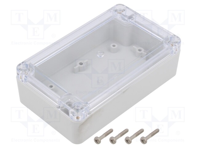 Enclosure: multipurpose; X: 75mm; Y: 125mm; Z: 37mm; ZP; ABS; gasket