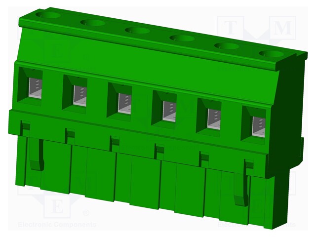 Connector: pluggable terminal block; plug; female; angled 90°