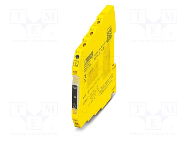 Module: safety relay; 24VDC; IN: 1; for DIN rail mounting; IP20