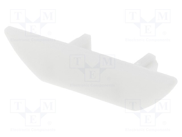 Cap for LED profiles; Application: STOS-ALU