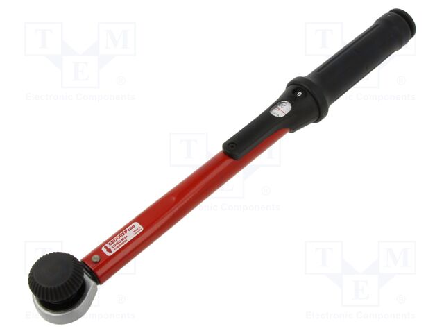 Wrench: torque; rattle; 330mm; 10÷50Nm; Kind of socket: square