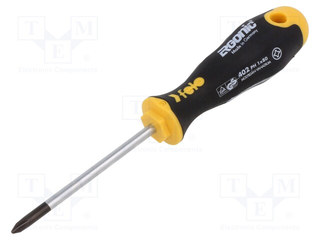 Screwdriver; Phillips; PH1; ERGONIC®