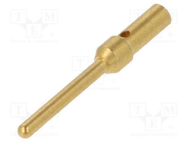 Contact; male; 22AWG÷18AWG; Han D-Sub; gold-plated; crimped