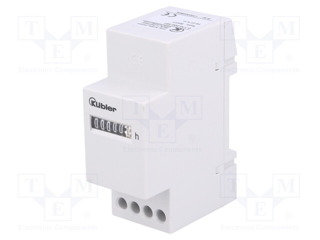 Counter: electromechanical; mechanical indicator; working time