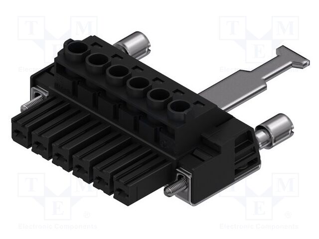 Pluggable terminal block