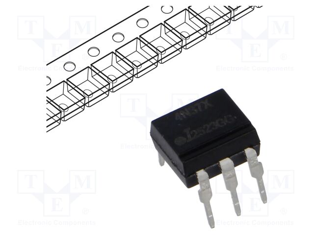 Optocoupler; THT; Ch: 1; OUT: transistor; Uinsul: 5.3kV; DIP6; PIN: 6