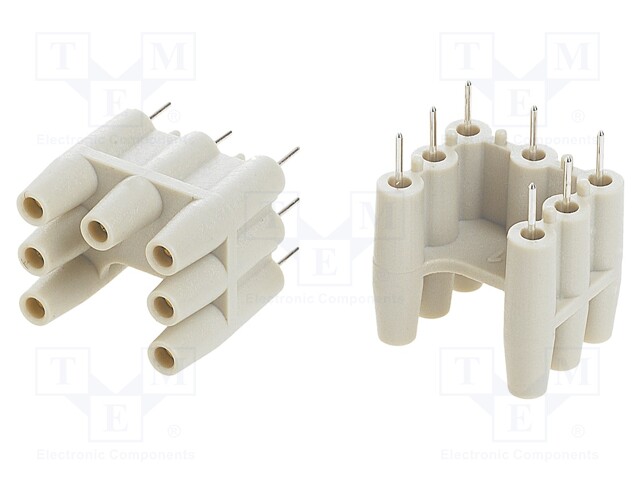 Leiterplatten Adapter Han Q7/0 2,4mm