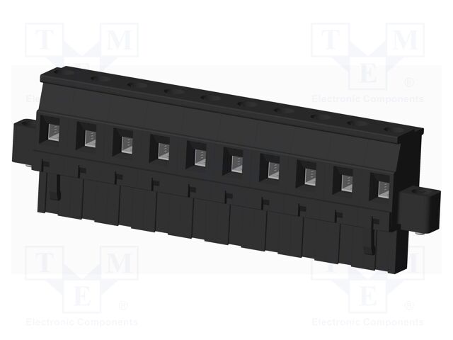 Connector: pluggable terminal block; plug; female; angled 90°