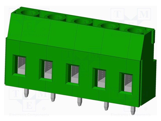 Connector: PCB terminal block; terminal; Plating: tinned; on PCBs