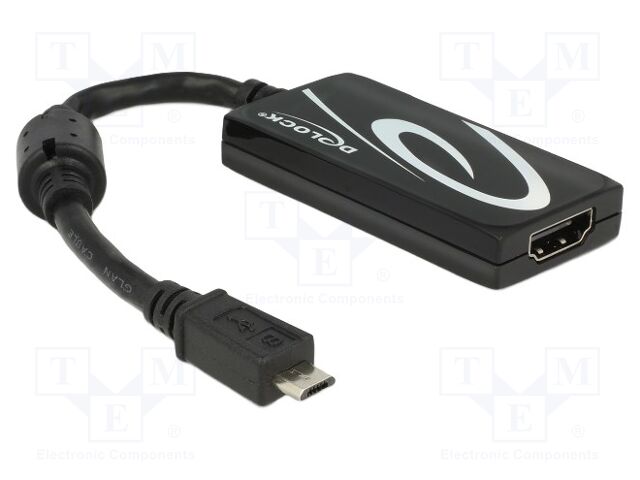 Adapter; HDMI socket,USB B micro socket,USB B micro plug