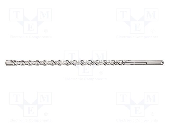 Drill bit; for concrete; Ø: 24mm; L: 600mm; cemented carbide