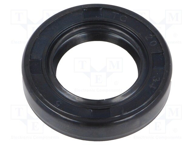 Oil seal; NBR; D: 7mm; -40÷100°C; Shore hardness: 70; Øhole: 34mm