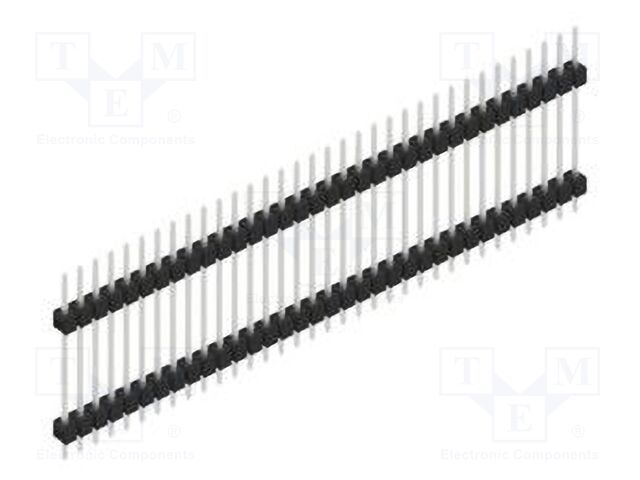 Connector: pin strips; pin header; male; PIN: 34; 2.54mm; THT; 1x34