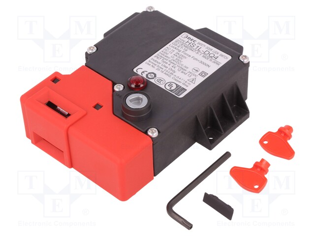 Safety switch: bolting; Series: HS1L; Contacts: NC x4; IP67; 24VDC