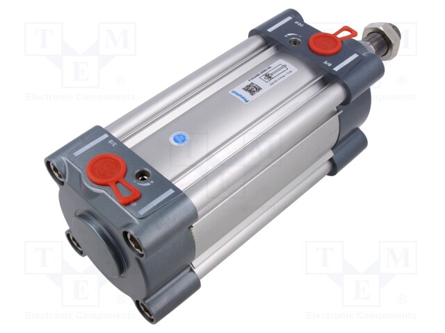 Profile cylinder; Piston diam: 25mm; Piston stroke: 80mm; 1÷10bar