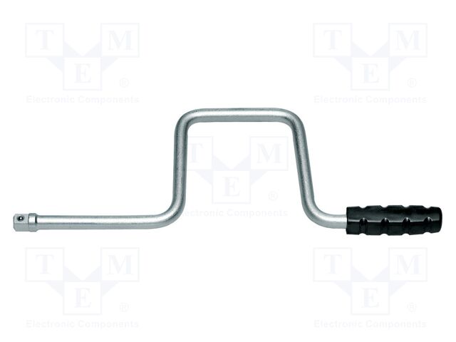 Speed brace; socket spanner; 1/2"; Chrom-vanadium steel; 395mm