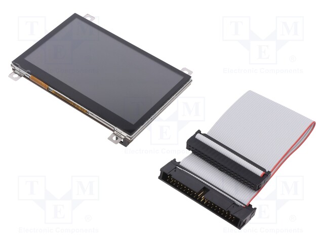 Display: TFT; 4.3"; 480x272; 95.04x53.86mm; Interface: 8080