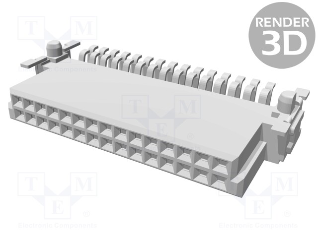 Connector: PCB to PCB; female; PIN: 30; 1.27mm; Series: har-flex