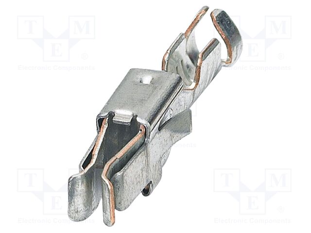 Module female contact, is inserted into the plug housing MST