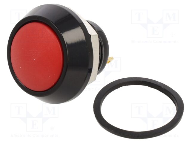 Switch: vandal resistant; Pos: 2; SPST; 2A/36VDC; OFF-(ON); 1000MΩ
