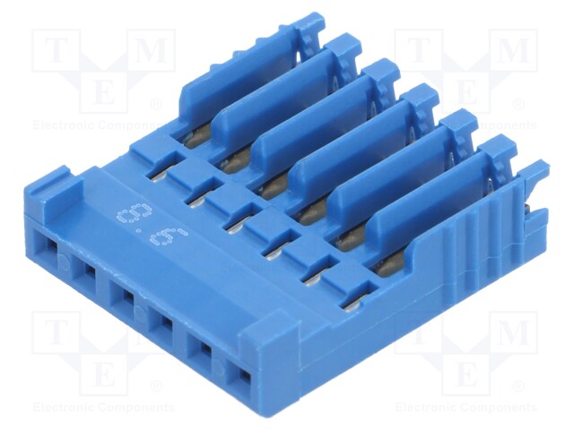 PLUG HE14 IDC 180 6 P AWG 28-26