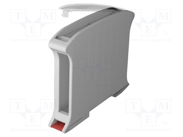 Enclosure: for DIN rail mounting; ABS