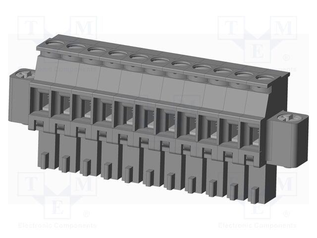 Connector: pluggable terminal block; plug; female; angled 90°