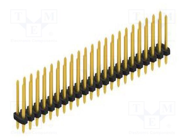 Connector: pin strips; pin header; male; PIN: 44; 2mm; THT; 2x22