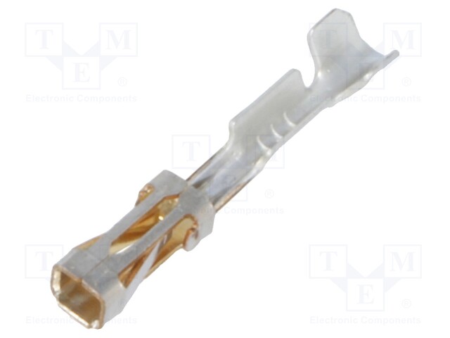 Contact; female; 0.03÷0.1mm2; AMPMODU MOD IV; tinned; crimped