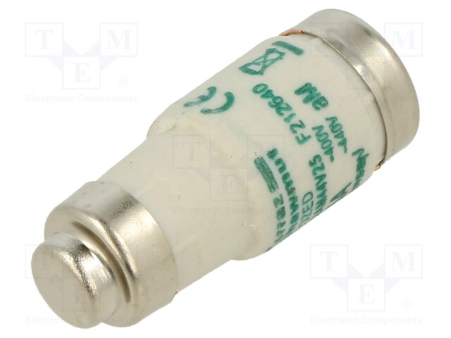 Fuse: fuse; aM; 25A; 440VAC; industrial; D02