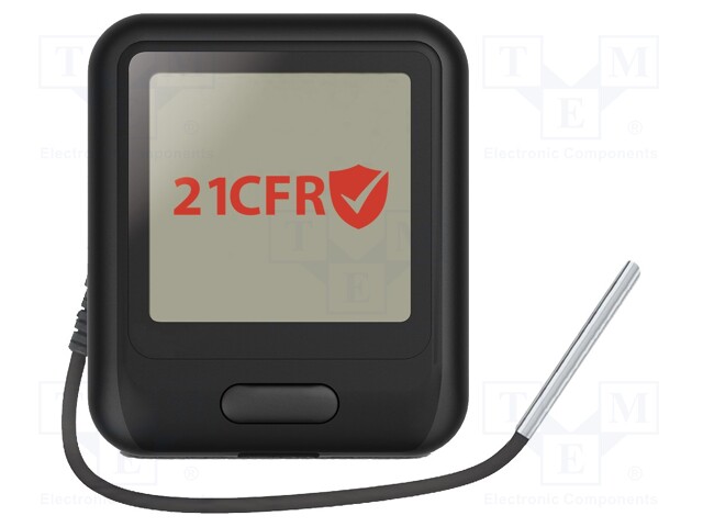 Data logger; temperature; ±0,2°C; Interface: USB; Resol: 0.01°C