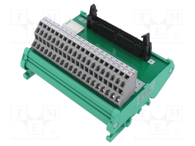 Transition module; Temp: -20÷60°C; W: 108.5mm; D: 70.6mm; H: 92.6mm